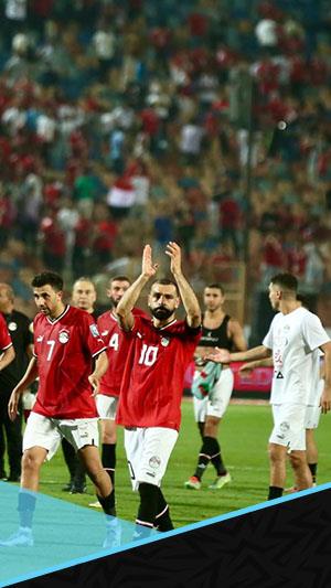 محمد صلاح يرد التحية لجماهير منتخب مصر